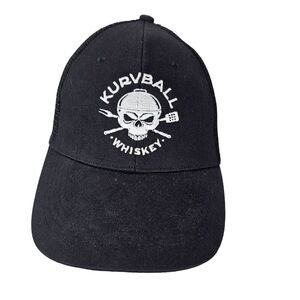 Kurvball Whiskey Men's Black Mesh Snapback Baseball Hat One‎ Size